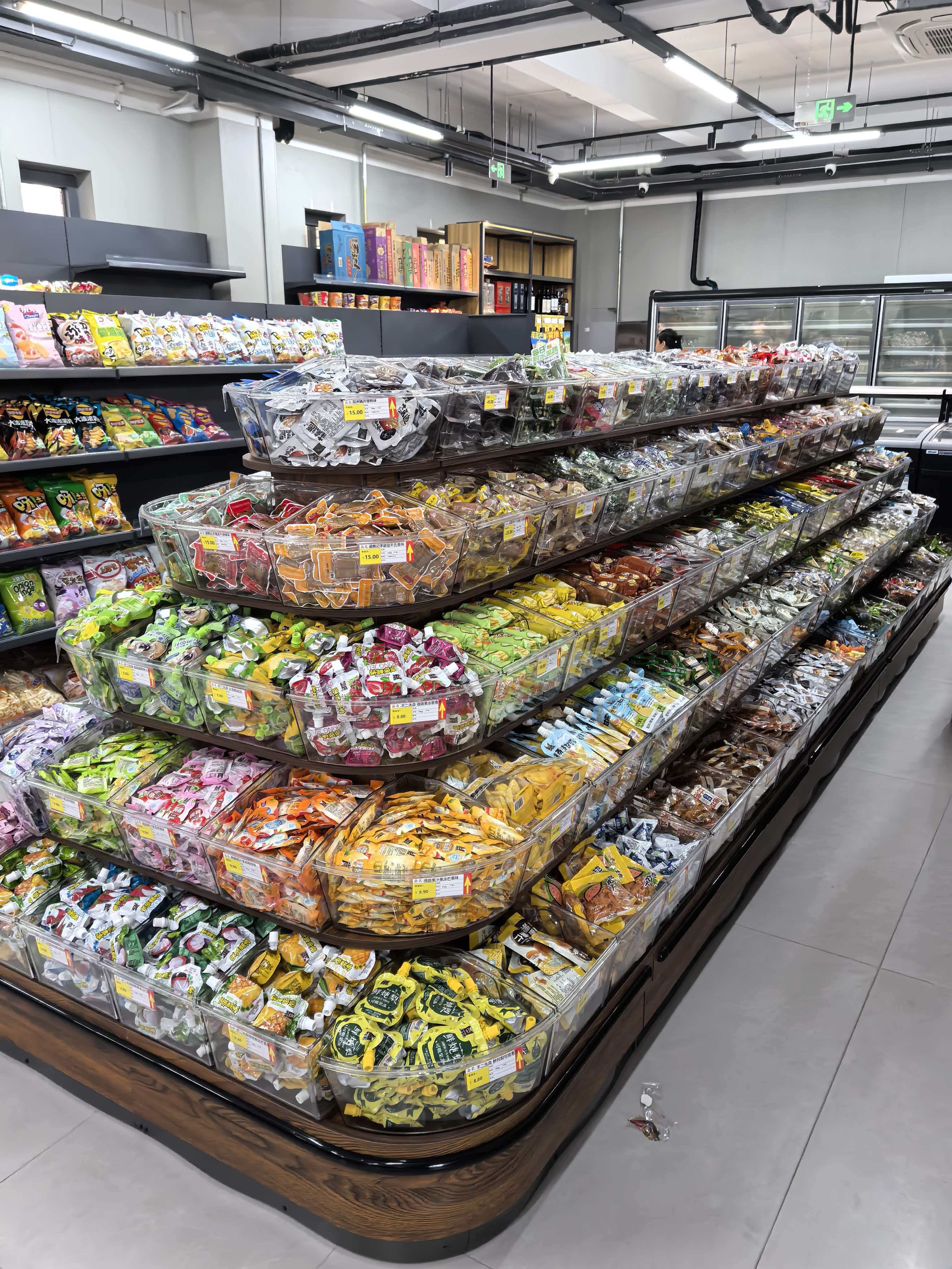 沈阳沈北新区零食货架文具店货架 - 方案