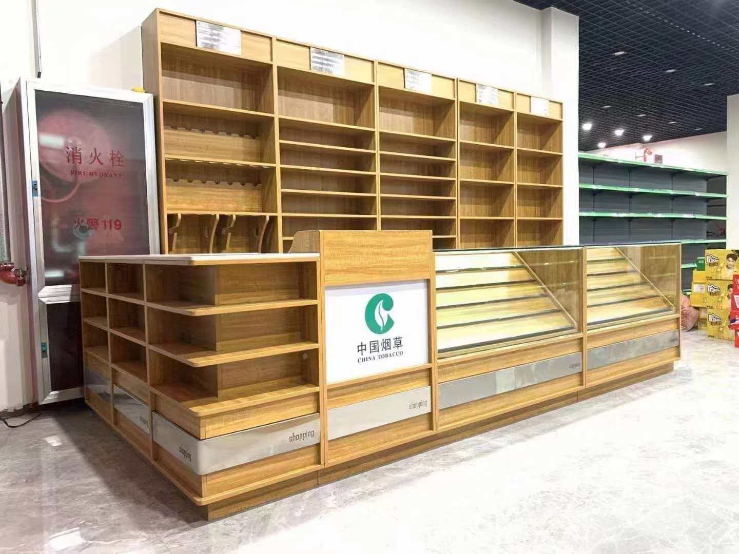 沈阳沈北新区烟酒柜果蔬货架 - 价格